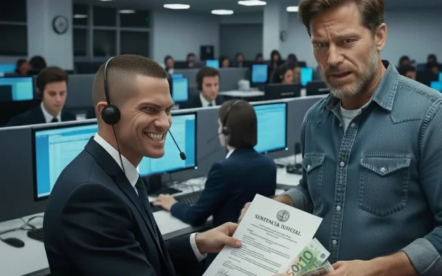 Antonio. Estafado por el banco y por su “abogado gratis”.