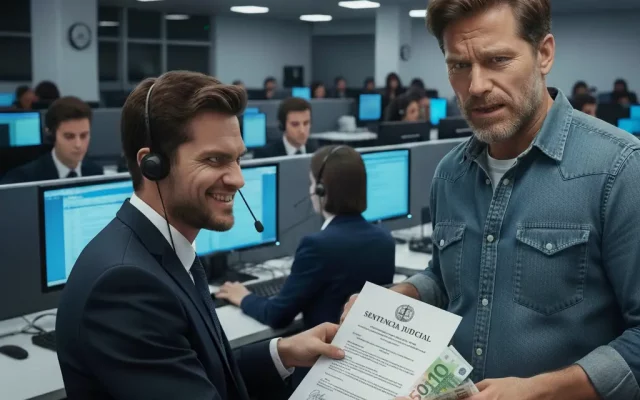 Antonio. Estafado por el banco y por su “abogado gratis”.