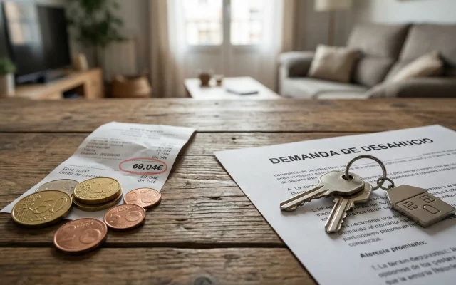 ¿Un desahucio por una deuda pequeña? Sentencia del Supremo