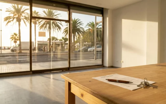 Desistimiento en alquiler de local: ¿pagas todo el contrato?