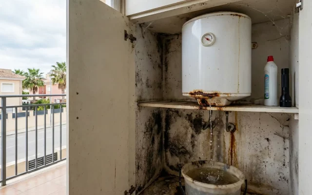 ¿Quién paga si se rompe el termo o hay humedades? (Artículo 21 LAU)