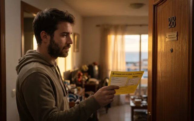El inquilino ignora el burofax de fin de alquiler.