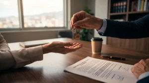 Intercambio de llaves sobre un contrato de arrendamiento tras recuperar el propietario su vivienda por necesidad.